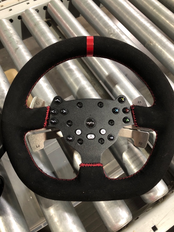 Photo 2 of (sold for parts)(see images0 PXN V10 Force Feedback Steering Wheel Detachable Racing Wheel 270/900 Degree Race 