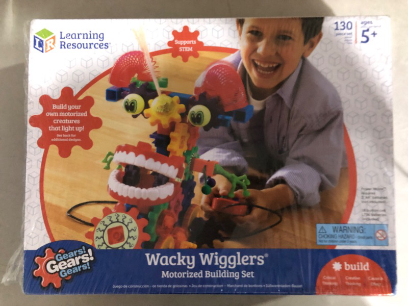 Photo 2 of ***STILL IN SHRINK WRAP SEAL***
Learning Resources Wacky Wigglers Building Set, 130/ST, AST