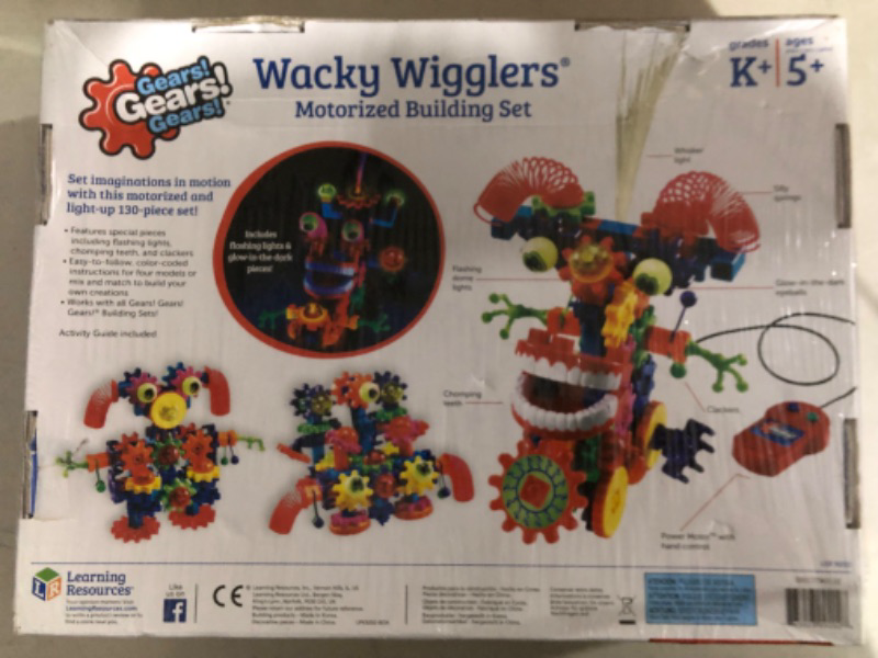 Photo 3 of ***STILL IN SHRINK WRAP SEAL***
Learning Resources Wacky Wigglers Building Set, 130/ST, AST