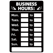 Photo 1 of business hours 