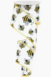 Photo 1 of 2.5x10yrd  bumble bee ribbon