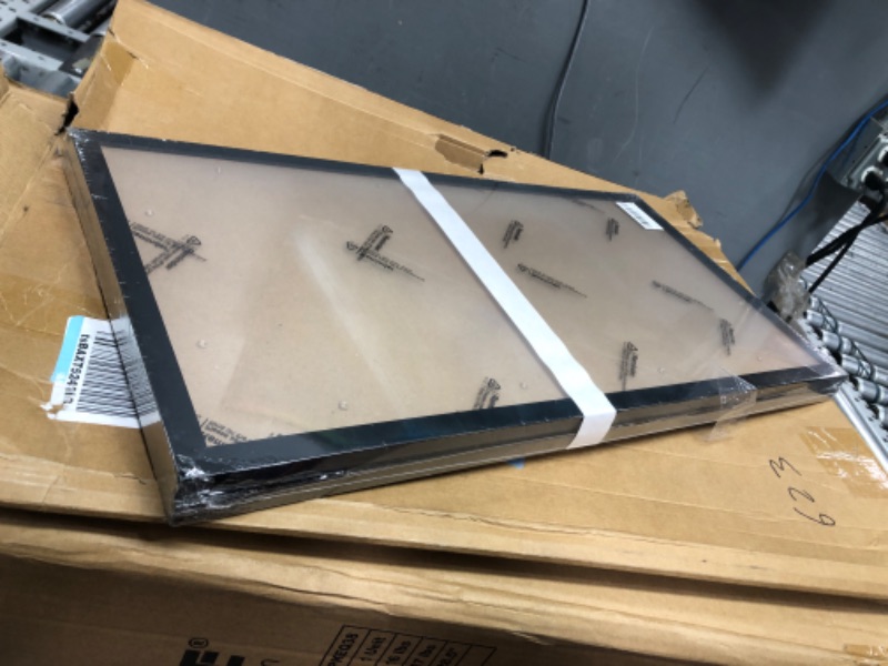 Photo 1 of 11x22 Newspaper Frame Set of 2, Display 11 x 22 Inch Newspaper Front Page for Wall, Light Weight and High Transparent Picture Frame - 2 Pack/Black/11by22 Black 11x22-2PACK