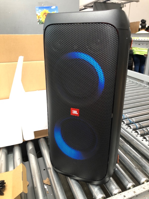 Photo 2 of JBL Partybox 310 - Portable Party Speaker with Long Lasting Battery, Powerful JBL Sound and Exciting Light Show,Black