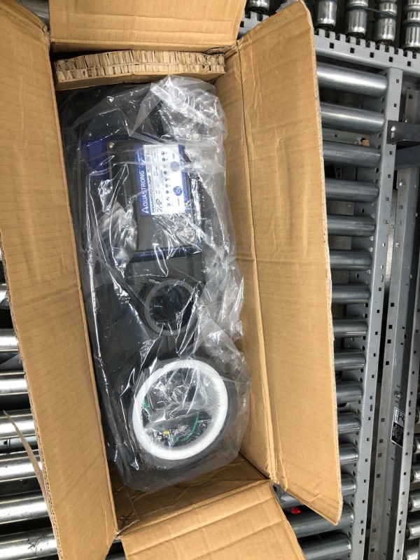 Photo 1 of AQUASTRONG 2 HP In/Above Ground Pool Pump with Timer, 115V, 8917GPH, High Flow, Powerful Self Primming Swimming Pool Pumps with Filter Basket 115V 2hp + With Timer