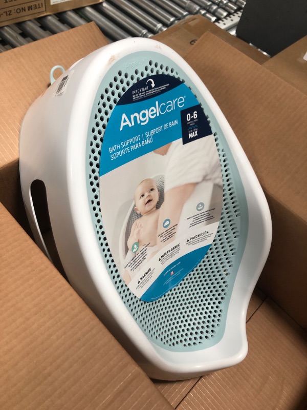 Photo 2 of Angelcare Baby Bath Support (Aqua) | Ideal for Babies Less than 6 Months Old