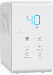 Photo 1 of 20 Pint Small Compressor Dehumidifiers for Home with Humidity Control, Auto Shut Off and Quiet for Bedroom, Bathroom, RV 1074 sq. Ft White