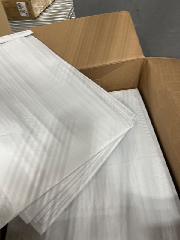 Photo 2 of Sales4Less #7 Poly Bubble Mailers 14.25X20 Inches Shipping Padded Envelopes Self Seal Waterproof Cushioned Mailer 50 Pack, PBMVR_14.25X20-50, white #7 14.25X20