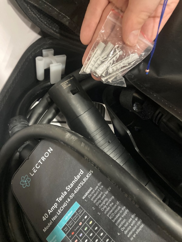 Photo 5 of Missing extra plug accessory • Lectron Bundle - Level 2 Tesla Charger Compatible with All Tesla Models 3/Y/S/X & J1772 to Tesla Charging Adapter Compatible with SAE J1772 Charger