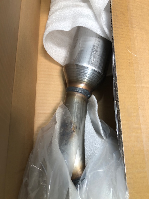 Photo 2 of JT Exhaust Catalytic Converter Compatible with 2010-2014 Golf, 2005-2014 Jetta, 2012-2014 Passat 2.5L Engine BGP(ONE O2 HOLE) (EPA Compliant)(Catalyst+ Grade)