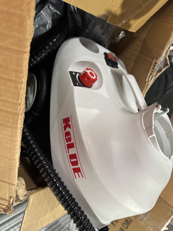 Photo 1 of (USED) Heavy-Duty Power Steamer for Home Use Tiles, Grout, Floors, Wallpaper, Carpet, Windows,Steamer for Cleaning 