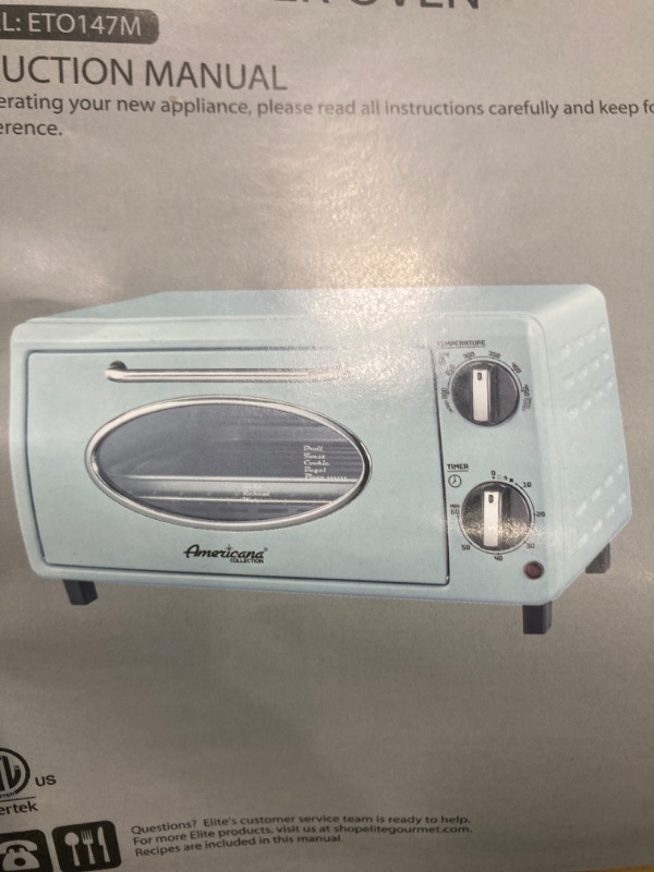 Photo 1 of 10L Capacity Retro Toaster oven