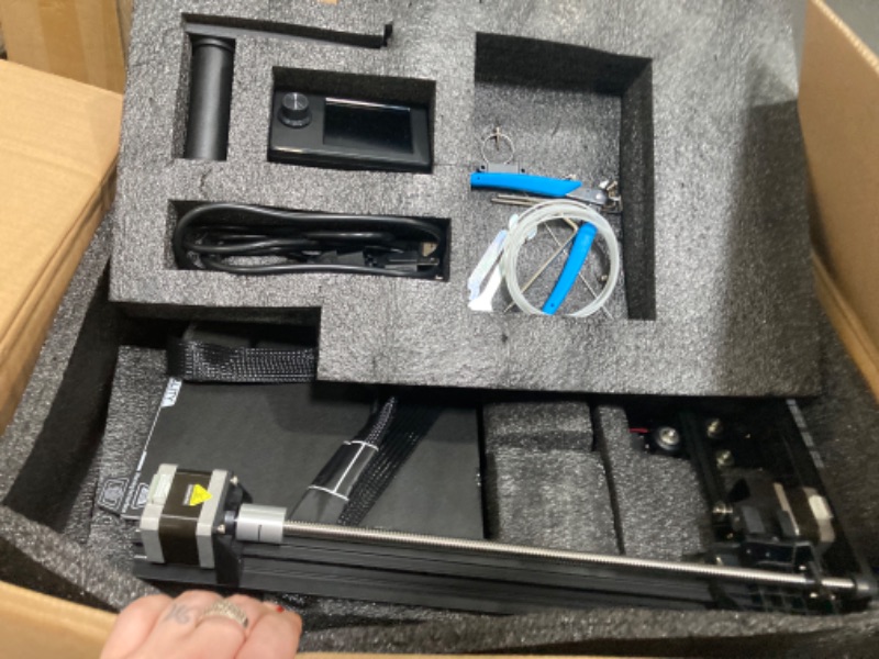 Photo 1 of **PARTS ONLY NON-REFUNDABLE READ NOTES**Creality Ender 3 V3 SE 3D Printer, 250mm/s Faster Printing Speed CR Touch Auto Leveling Sprite Direct Extruder Dual Z-Axis Auto Filament Loading Ender 3D Printer Print Size 8.66x8.66x9.84 inch