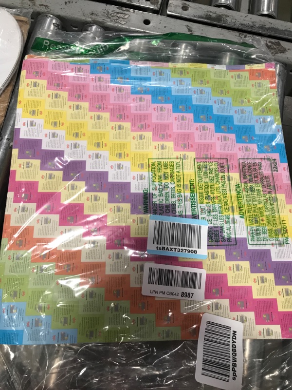 Photo 3 of 4A Sticky Big Pad,15 x 15 in,Large Size,Neon Yellow,Orange,Red and Green,Self-Stick Notes,30 Sheets/Pad,4 Pads/Pack,4A BP 1515-Nx4 Neon-15x15