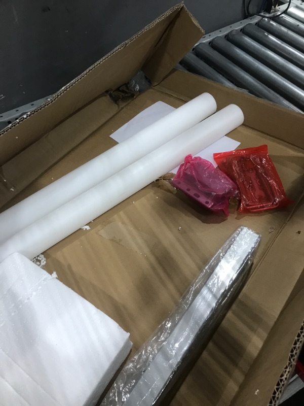 Photo 1 of VEVOR Boat Trailer Guide, 40"-60" Adjustable Design Trailer Guide Poles, 2PCS Rustproof Galvanized Steel Trailer Guide, Trailer Guides with Black/White PVC Pipes, 2024 Version 40", White PVC