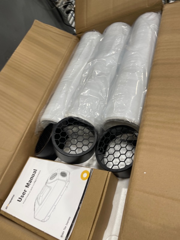 Photo 1 of (NON-REFUNDABLE) BougeRV Portable Air Conditioner, 2899BTU Tent Air Conditioner, 250W Low Power Consumption, 24VDC, 3 Wind Speeds for Van Life, Camping Tent, Outdoor