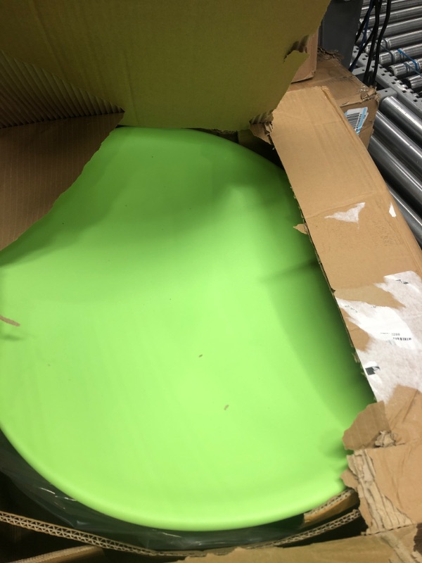 Photo 1 of FERUERW Autism Kids Swivel Chair,Spinning Chair for Kids Sensory,Sensory Toy Chair,Carousel Spin Sensory Chair,Training Body Coordination,Metal Base Non-Slip Sitting More Safer(Light Green) Light Green Round Shape