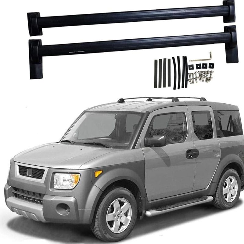 Photo 1 of 2pcs Roof Rack Crossbars Bearing 150LBS Fit for Replacing Universal 48 Window Frame,Beautiful & Easy Loading & Unloading w/Strong & Durable For Honda Element 2003