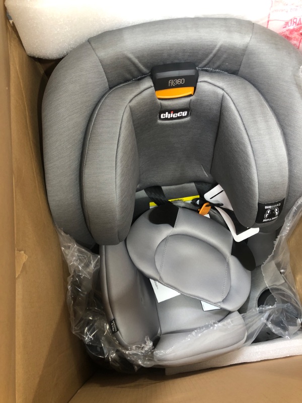 Photo 2 of Chicco Fit360 ClearTex Rotating Convertible Car Seat - Drift | Grey