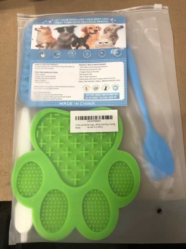 Photo 1 of 2 pack lick pad for dogs 