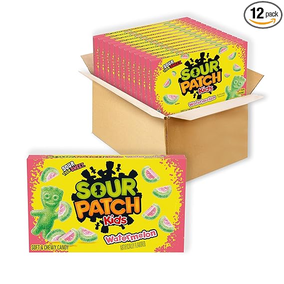 Photo 1 of 12 pack !!!! sour patch watermelon oft & Chewy Candy--------exp date 05/24