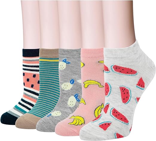 Photo 1 of Justay 5 Pairs Womens Cute Cat Socks Novelty Funny Cat Claw Socks Animal Fun Ankle Socks
