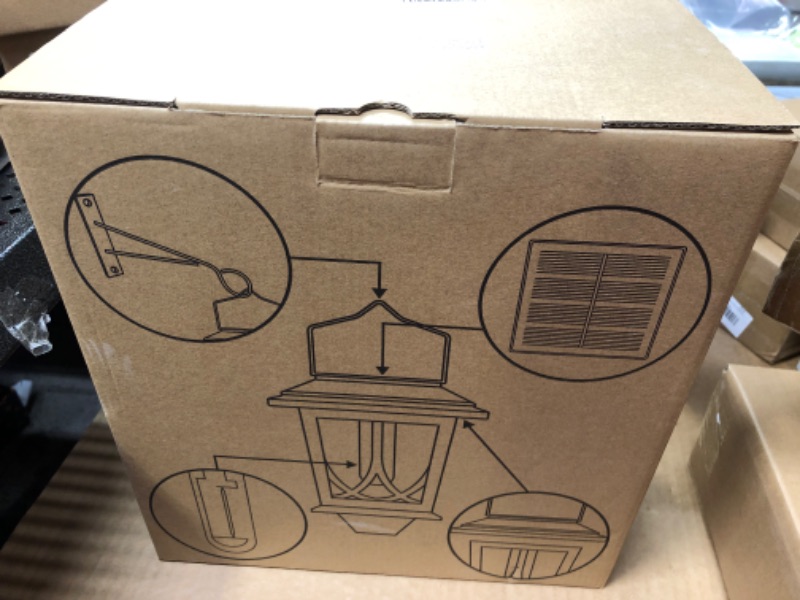 Photo 1 of  Solar Post Lantern, 4pcs
