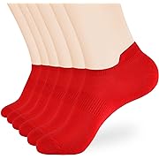 Photo 1 of ATBITER Ankle Socks Women's Thin Athletic Running Low Cut No Show Socks With Heel Tab 6 Pairs