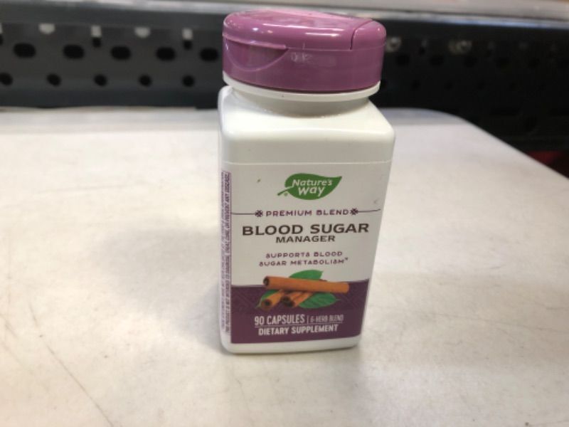 Photo 2 of exp date 08/2026--Nature's Way Blood Sugar With Gymnema Extract ( 1x90 CAP)