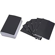 Photo 1 of 48 Pcs 5.5 Inch x 3.5 Inch Black Cover Pocket Notebook 32 Sheets (64 Pages) 8 mm Ruled Pages 70 Gsm Paper (Lined 48pcs)