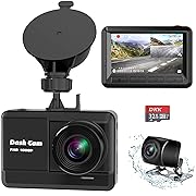 Photo 1 of Dash Cam Front and Rear, Mini Dash Cam 1080P Full HD with 32GB SD Card, 2.45 inch IPS Screen