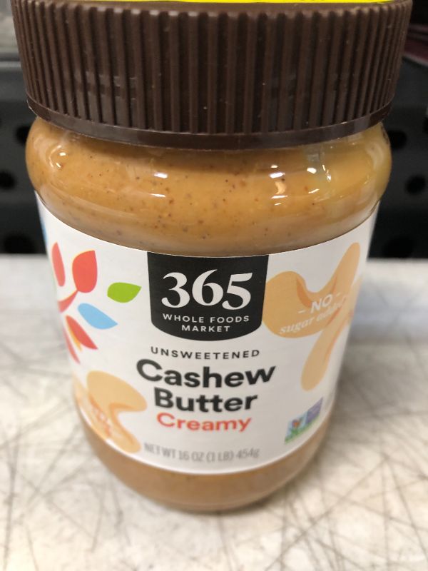 Photo 2 of 365 by Whole Foods Market, Creamy Cashew Butter, 16 Ounce