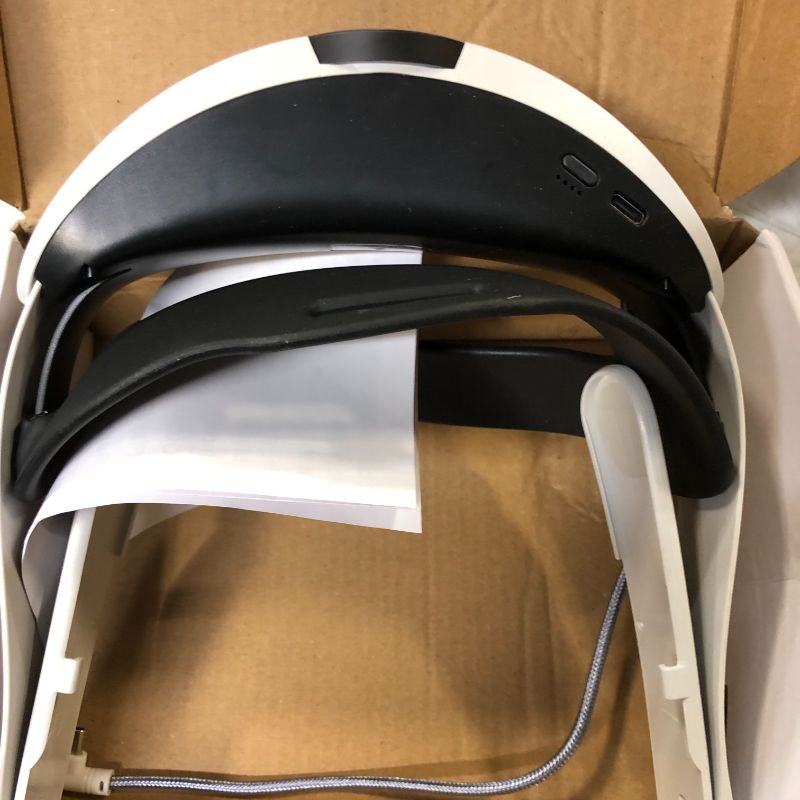 Photo 2 of Bioherm Head Strap with Battery for Oculus Quest 2, 10000mAh Battery Pack for Extended 8 Hrs of Playtime, Fast Charging VR Power, Adjustable Elite Strap Enhanced Support and Balance in VR