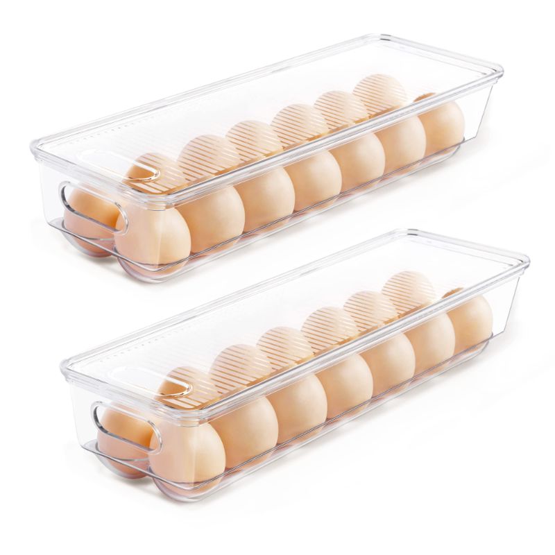 Photo 1 of 2 pcs  Egg Container Organization 