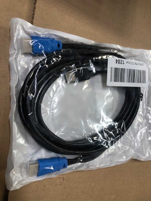 Photo 2 of MT-VIKI 2in 1 USB HDMI KVM Cable 3m/10ft for USB KVM Cable HDMI