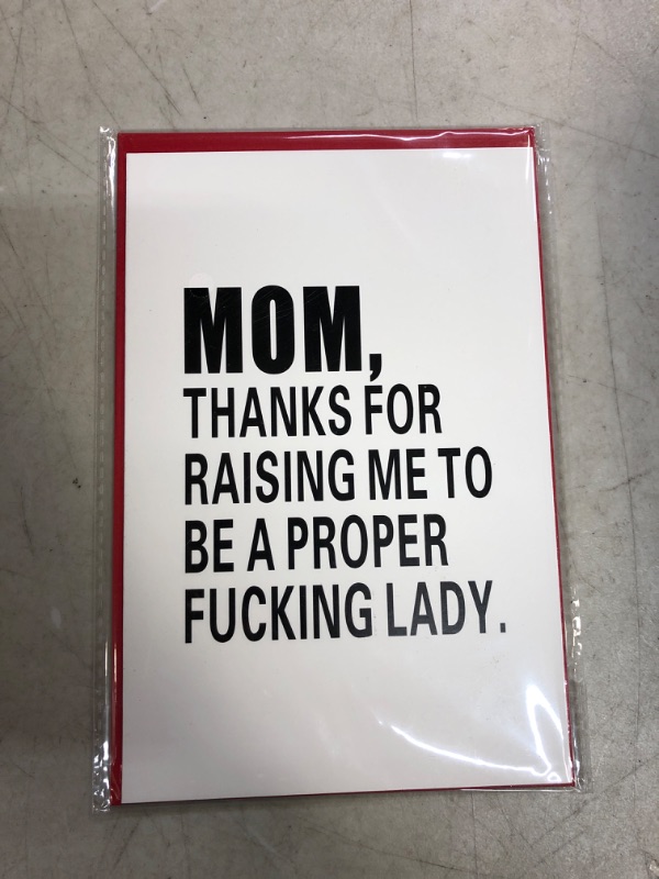 Photo 2 of Gonzey Funny Mothers Day Card,Funny Mother's Day Gift Ideas Card For Mum Birthday Cards