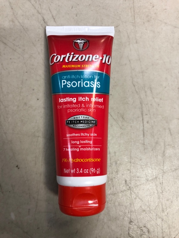 Photo 2 of Cortizone 10 Anti-Itch Lotion for Psoriasis 3.4 oz., Maximum Strength 1% Hydrocortisone