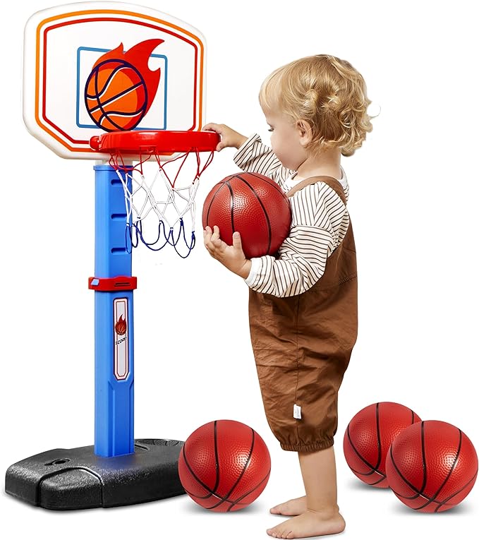 Photo 1 of JOYIN Toddler Basketball Arcade Game Set