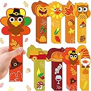 Photo 1 of Qeeenar 80 Sets Fall Felt Bookmark Bulk Thanksgiving DIY Crafts 