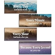 Photo 1 of 4 Pieces Bathroom Wall Decor, Christian Wall Decor Bathroom Decor Wall Art, Bathroom Decorations Religious 