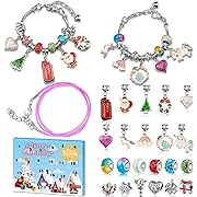 Photo 1 of Advent Calendar 2023 Girls, Unicorn & Christmas Themed Charm Bracelets Advent Calendars for Kids Teens 4-12, Best Friends Jewelry Making Kit Craft Toys Countdown Advent Calender for Teenagers & Women