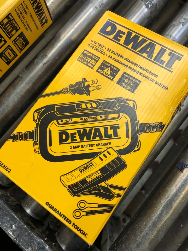 Photo 2 of DEWALT DXAEC2 DXAEC2 Professional 2-Amp Automotive Battery Charger and Maintainer