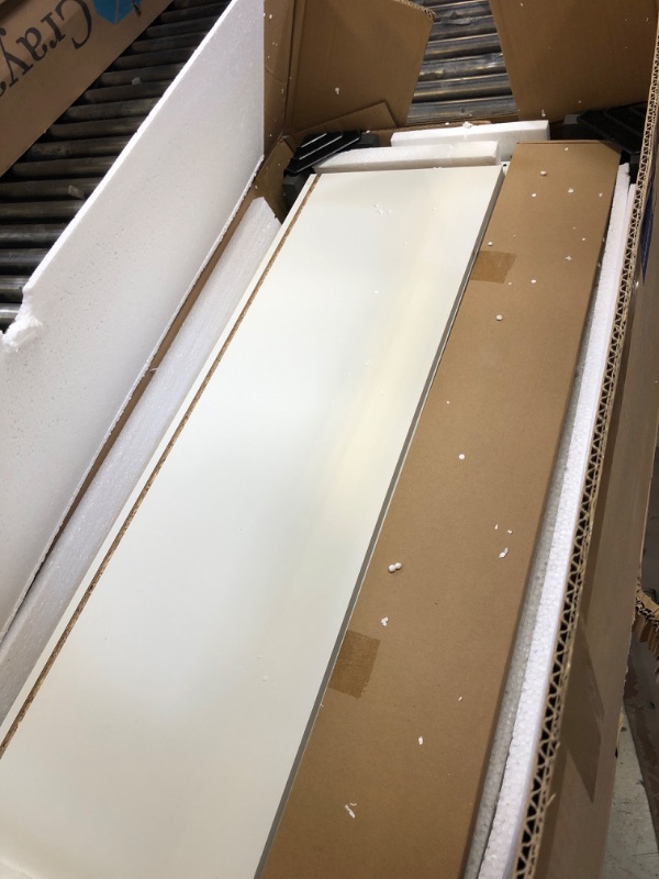 Photo 1 of DEVAISE 2-Drawer Wood Lateral File Cabinet with Lock for Home Office, White White Modern