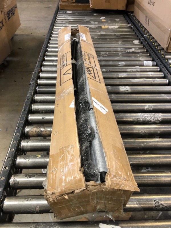 Photo 1 of ZGZR Modern Simple Industrial Pipe Clothing Rack, Display Stand Wall Mounted Clothes Garment Rack Heavy Duty Hanging Clothes Rods Bar for Closet Storage, 134in Black III-Black