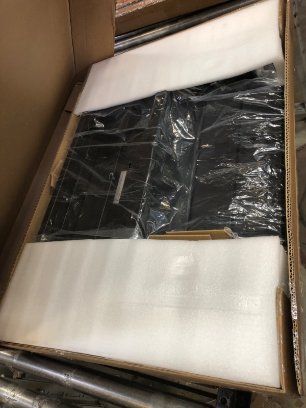 Photo 1 of SHW 32-Inch Height Adjustable Standing Desk Converter Riser Workstation, Black