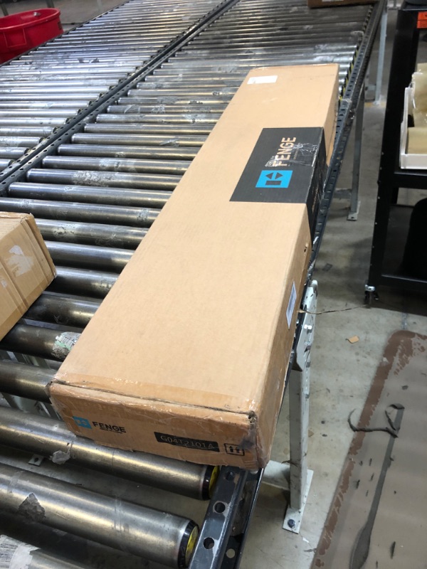 Photo 1 of Fenge Acrylic Monitor Stand Riser, Clear Dual Acrylic Computer Monitor Stand for 2 Monitors, 2 Tier Wood Office Desk Storage Organizer for Laptop, Computer, TV Stand White