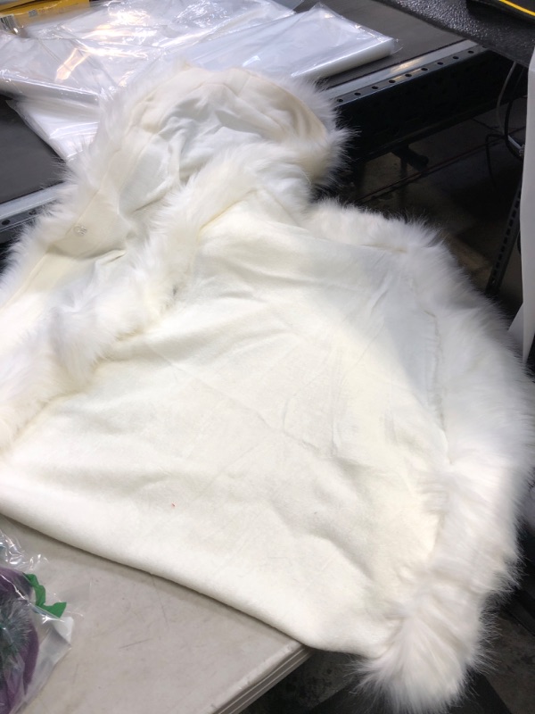 Photo 2 of Faux Fur Shawl