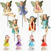 Photo 1 of 10Pieces Fairy Garden Decorations 