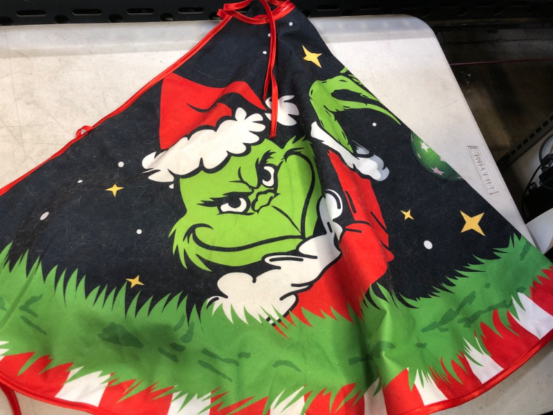 Photo 1 of Grinch Christmas Tree Skirt