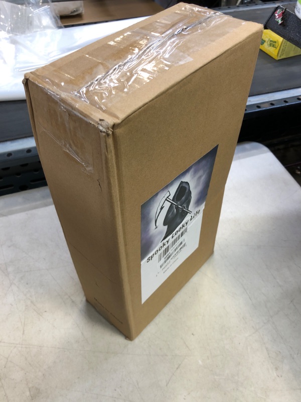 Photo 1 of Spooky Looky Life Coffin Shelf - The Original Multiple Colors and Looks All in 1 Shelf Design - Unique Gothic Decor for The Home - Wooden Black Floating Wall Or Table top Shelf - 15" Tall by 8" Wide