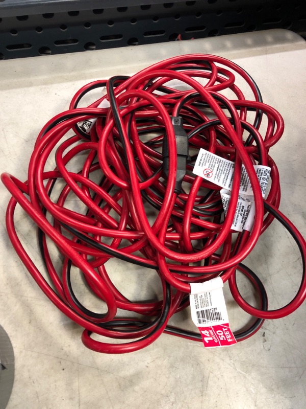 Photo 2 of 50 ft. 14/3 Medium-Duty Indoor/Outdoor Extension Cord